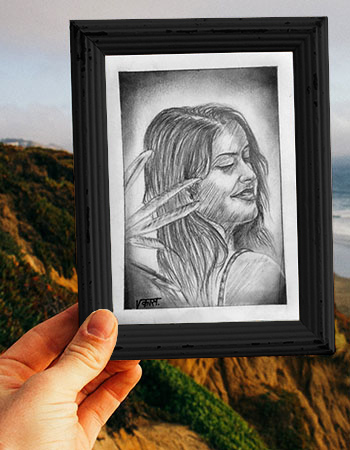 BradHallArt Blog: How to frame a pencil drawing | Drawing frames, Pencil  drawings, Frame