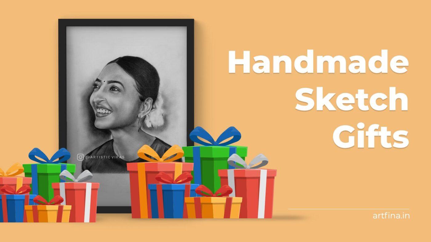 GiftShala  Canvas Pencil Sketch Customized Gift Personalised Photo   Customized Gifts for Couple Customized Photo Frame 12 X 18 inch   Amazonin Home  Kitchen